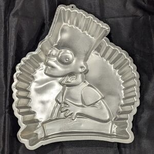 Wilton Bart Simpson cake pan, vintage 1990 The Simpsons